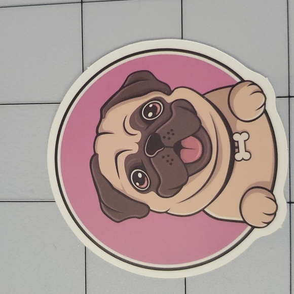 Pug Sticker - Picture 1 of 3